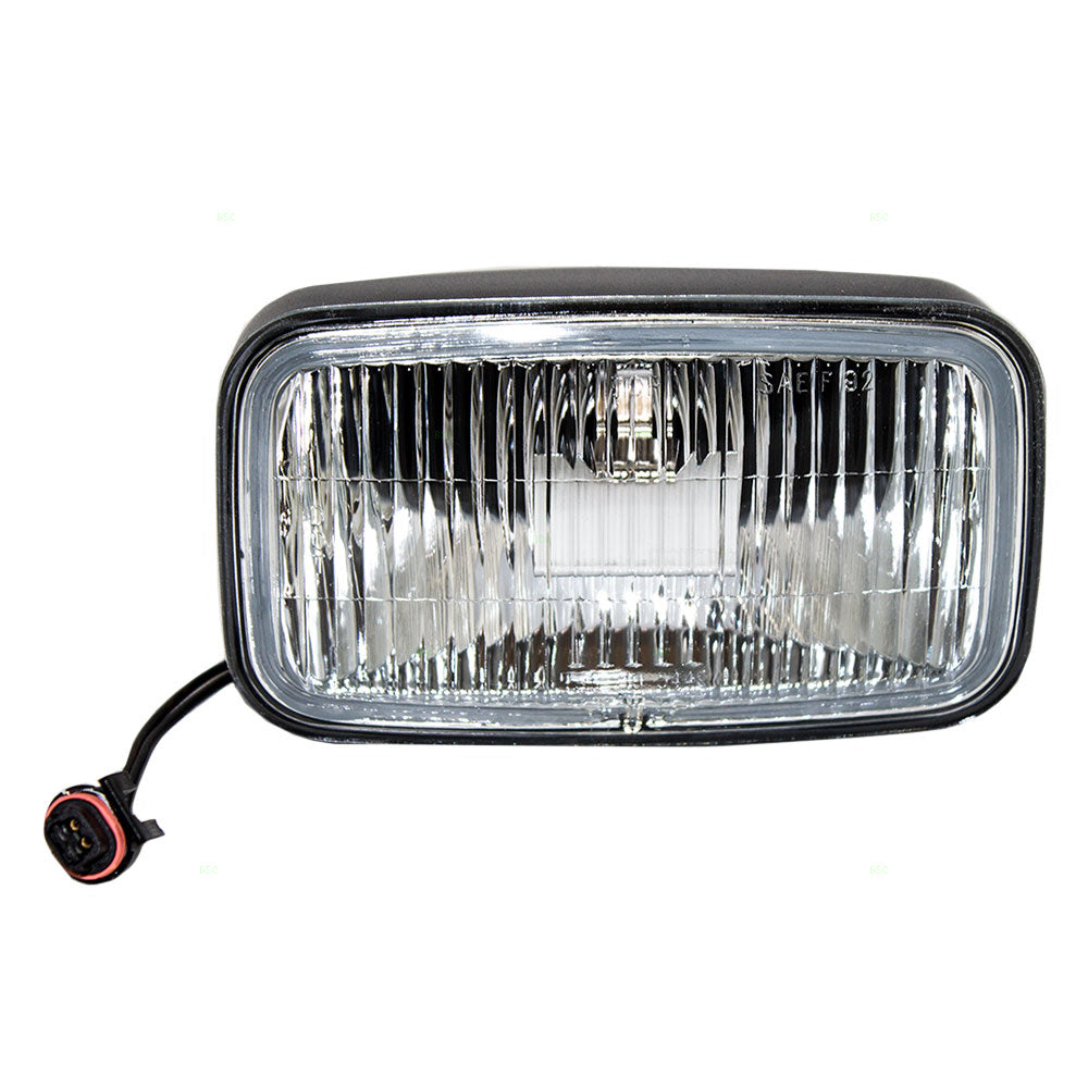 Brock Replacement Fog Light Lamp Compatible with 1993-1995 Grand Cherokee 4713582