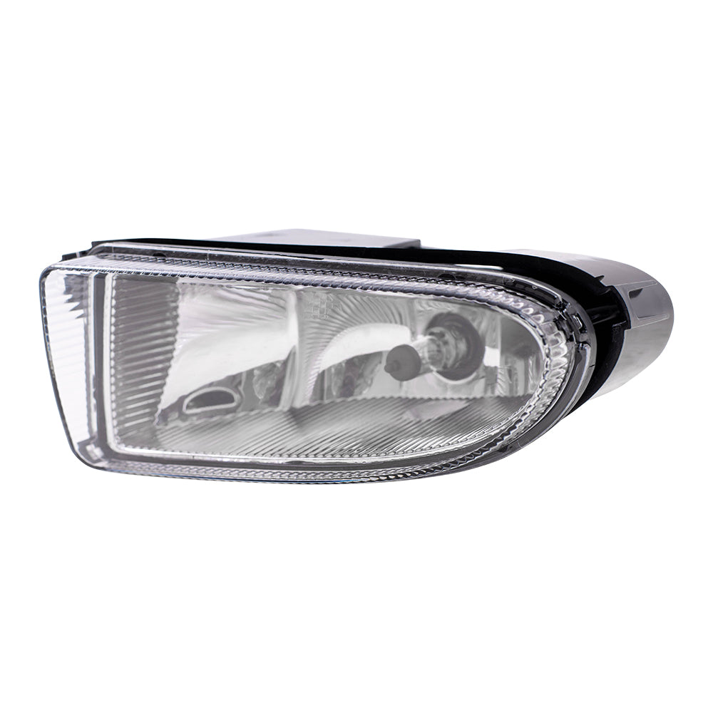 Brock Replacement Drivers Fog Light Compatible with 2001-2005 PT Cruiser 5288797AD