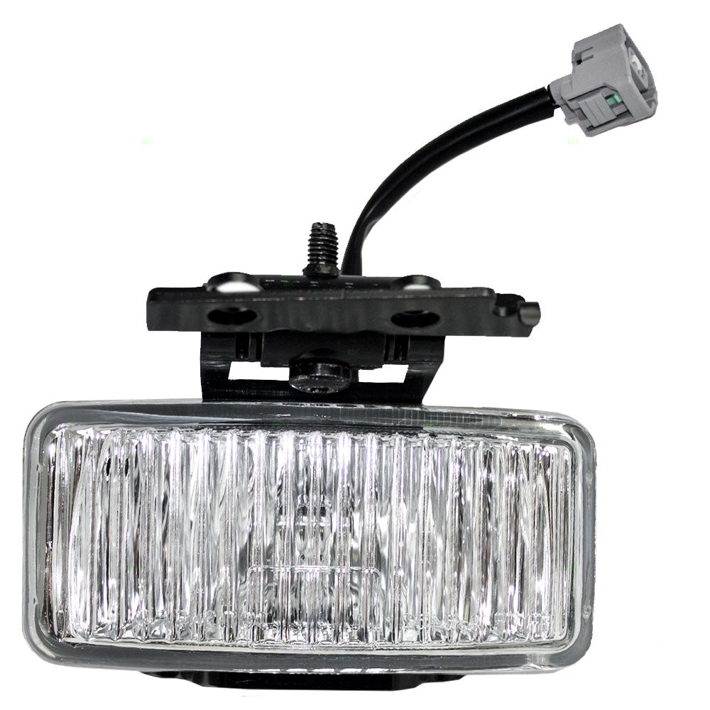 Brock Replacement Passenger Fog Light Lamp Compatible with 1997-2001 Cherokee 55055274AB