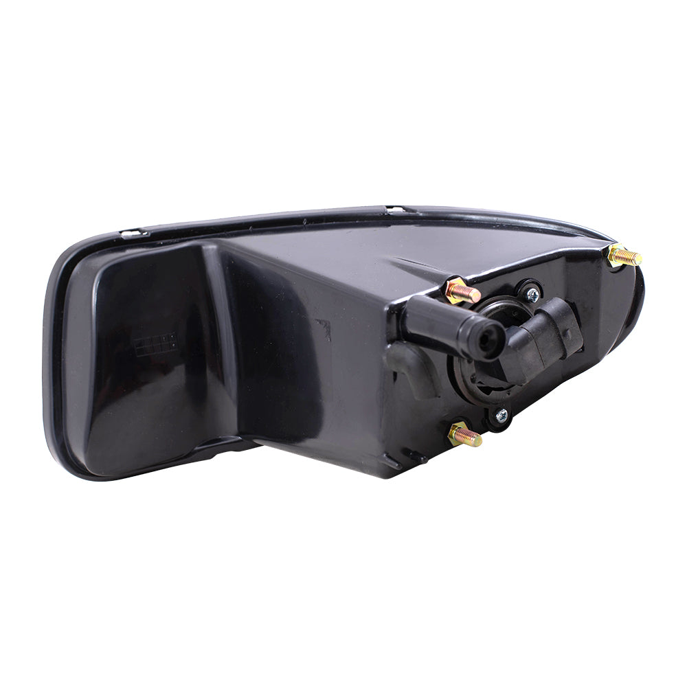 Brock Replacement Set Driver and Passenger Fog Lights Compatible with 2001-2004 Town & Country 2001-2003 Voyager Van 4857267AA 4857266AA