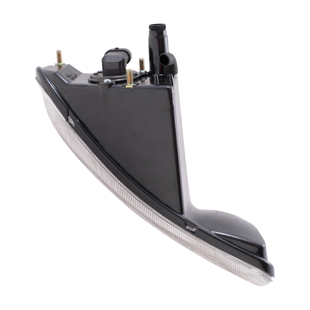 Brock Replacement Drivers Fog Light Compatible with 2001-2004 Town & Country 2001-2003 Voyager 4857267AA