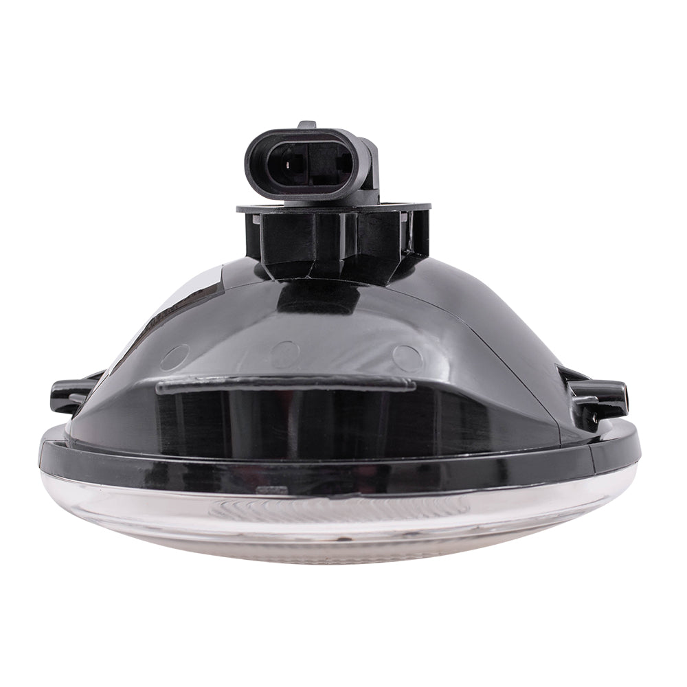 Brock Replacement Set Fog Lights Pair Compatible with 2004 2005 2006 Durango 55077470AB