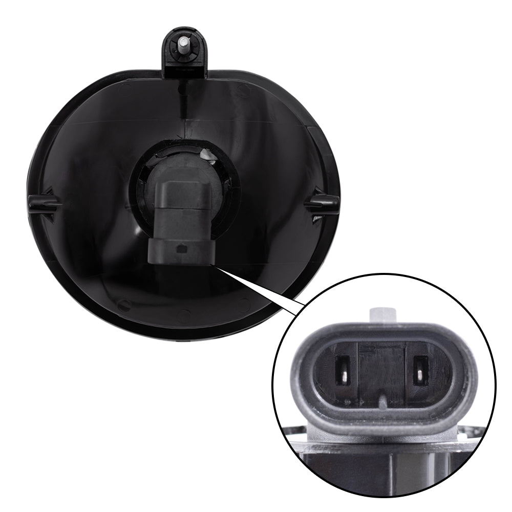 Brock Replacement Fog Light Assembly Compatible with 2004-2006 Durango 55077470AB