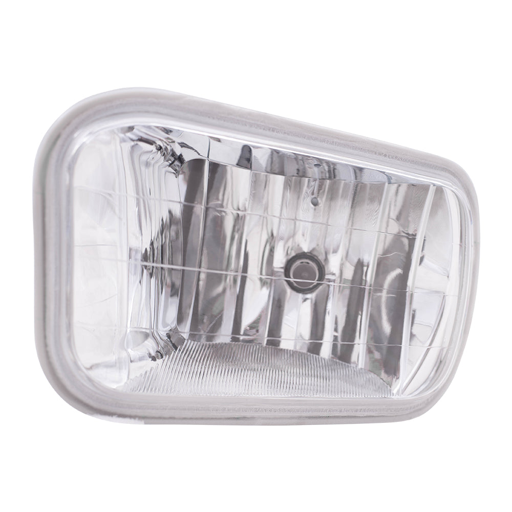 Brock Replacement Drivers Fog Light Assembly Compatible with 09-18 Pickup Truck 55372735AB