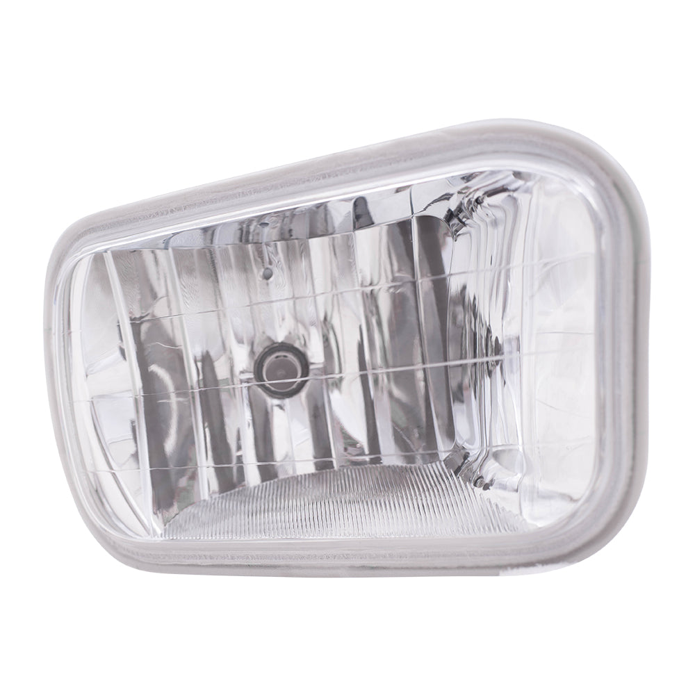 Brock Replacement Passengers Fog Light Assembly Compatible with 09-18 Pickup Truck 55372734AB