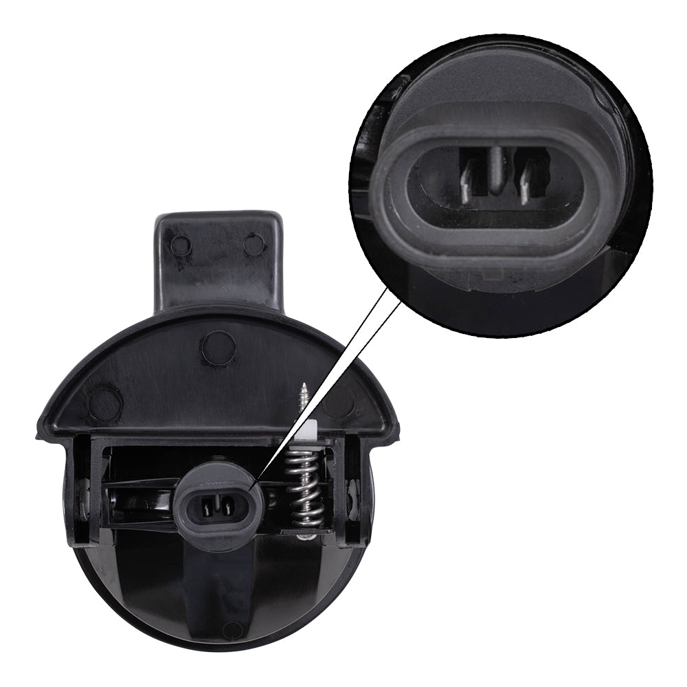 Brock Replacement Set Driver and Passenger Fog Lights Compatible with 1997-2000 Dakota 1998-2000 Durango 55076793 55076792