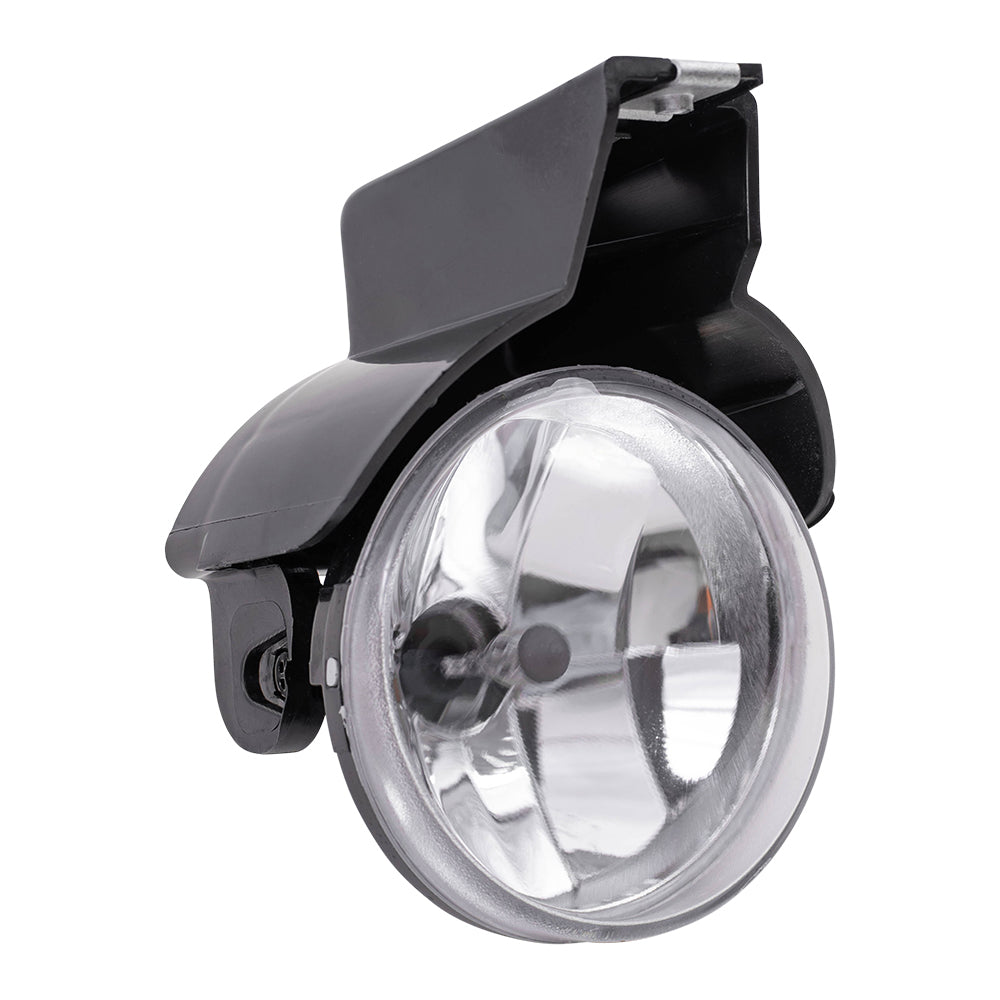 Brock Replacement Drivers Fog Light Assembly Compatible with 1998-2000 Durango 1997-2000 Dakota 55076793