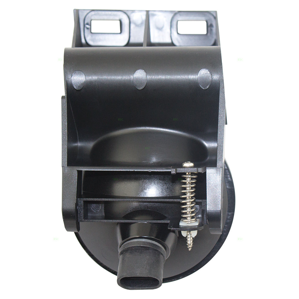 Brock Replacement Drivers Fog Light Lens with 3" Diameter Compatible with 1994-1998 Pickup Truck 55055181