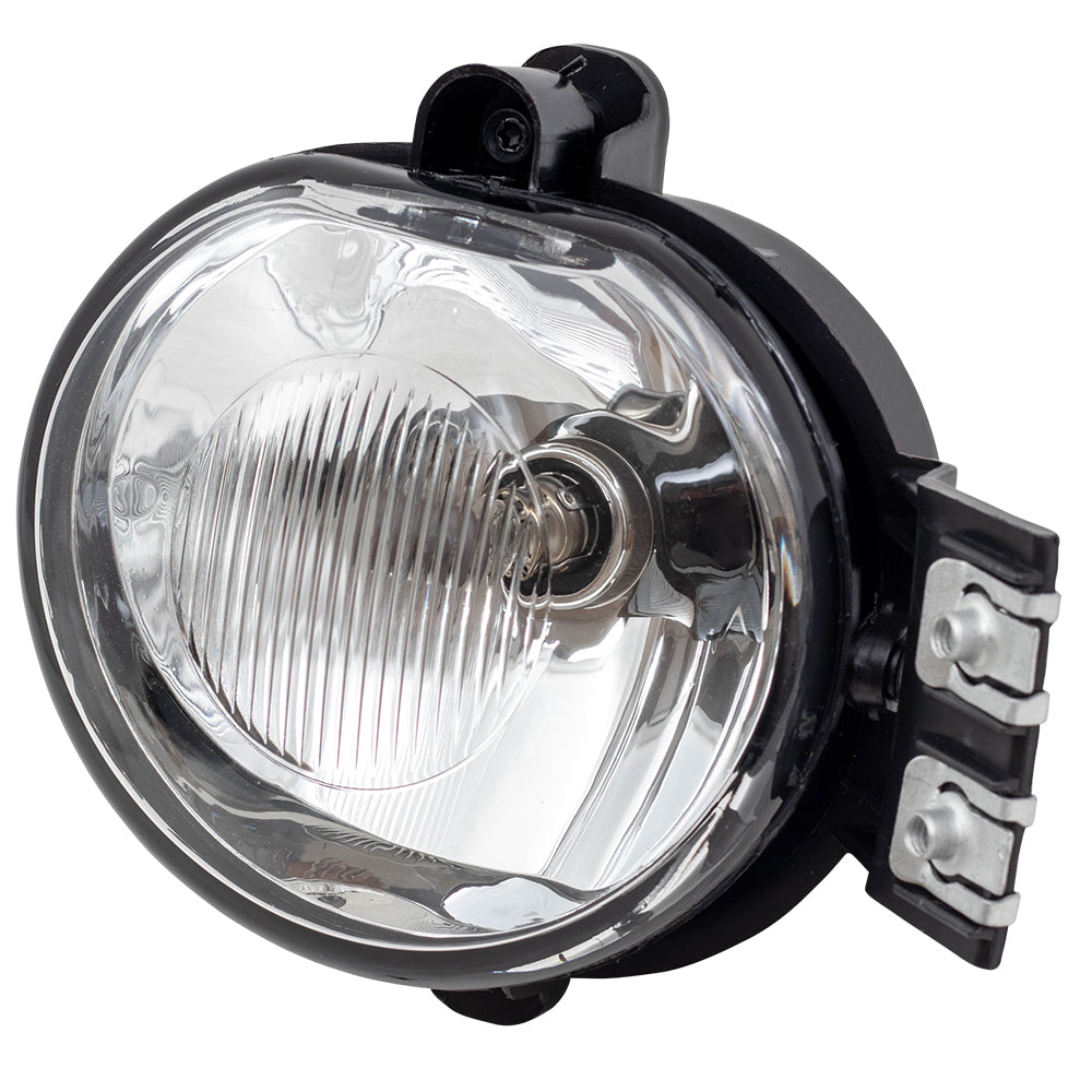Brock Replacement Passengers Fog Light Assembly Compatible with 2002-2008 1500 Pickup Truck 55077474AE