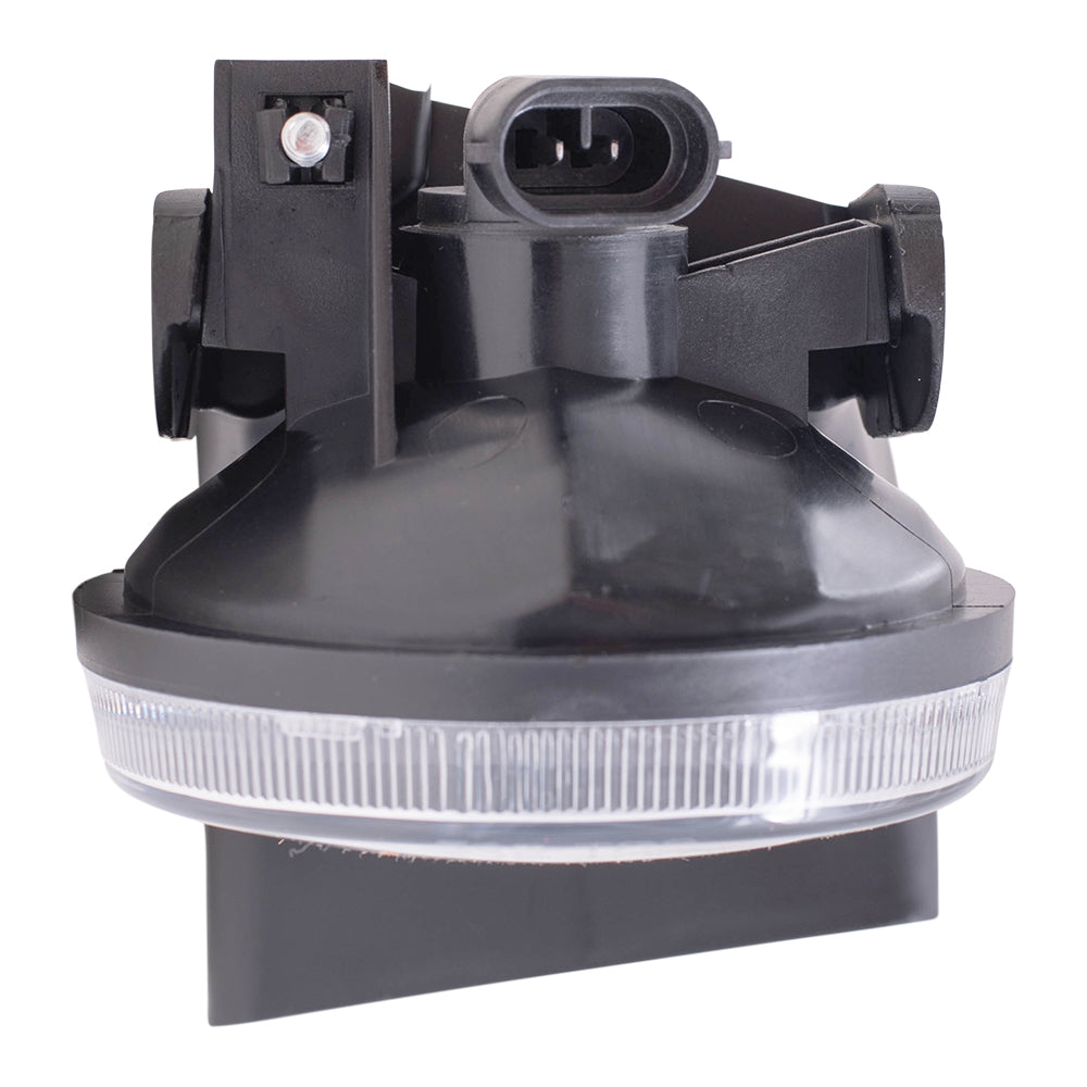 Brock Replacement Set Driver and Passenger Fog Lights Compatible with 1999-2001 1500 1999-2002 2500 3500 Pickup Truck 55076941AB 55076940AB