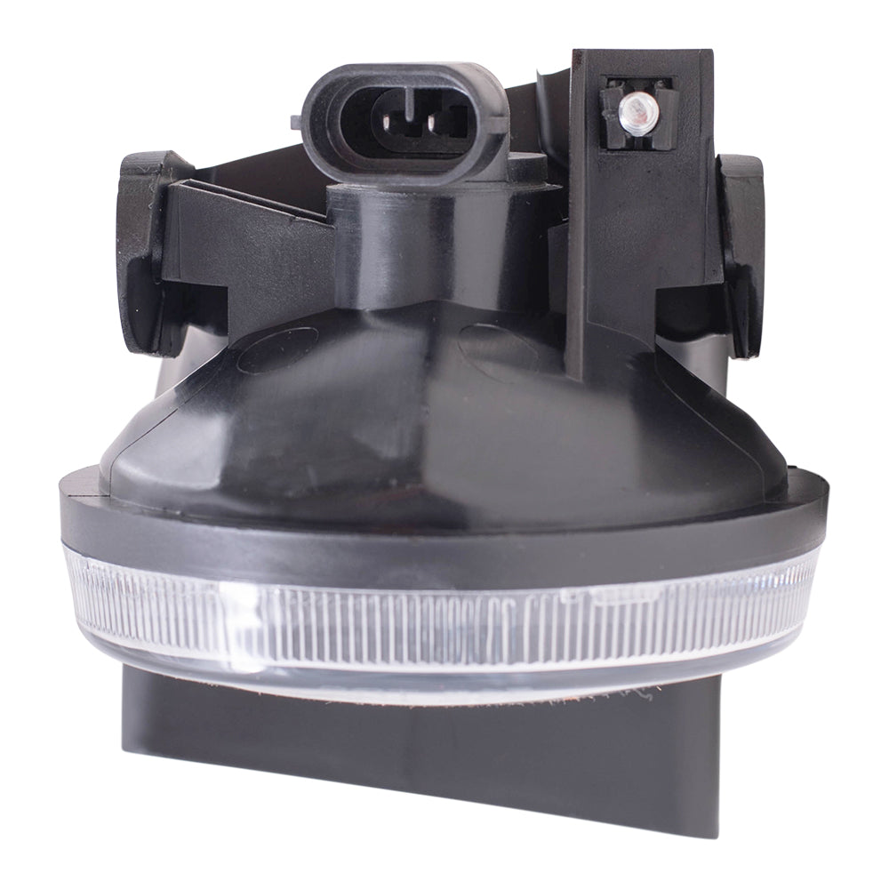Brock Replacement Drivers Fog Light Assembly Compatible with 1999-2002 Pickup Truck 55076941AB