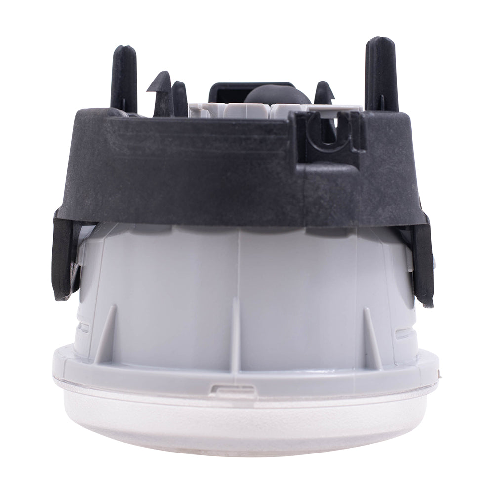 Brock Replacement Pair Set Fog Lights Compatible with 2010 Town & Country Sebring Grand Caravan Avenger Charger Compass Patriot 5182025AA