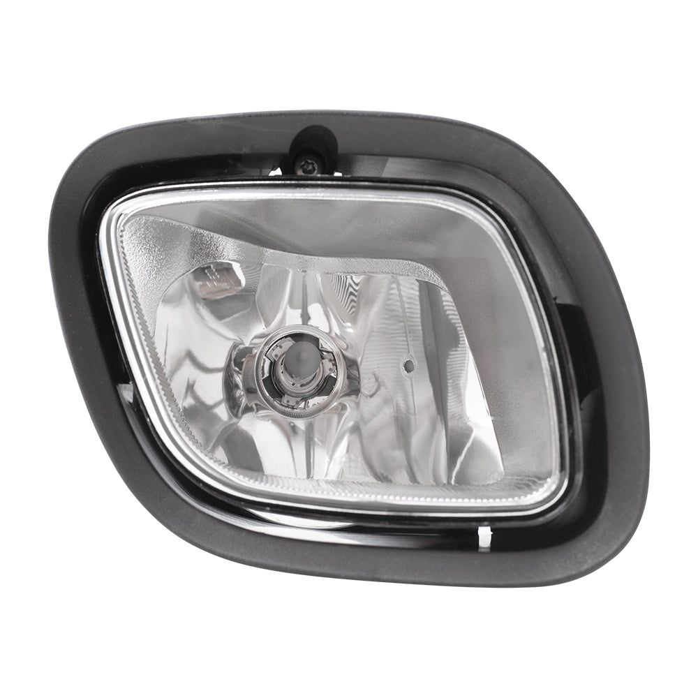 Brock Replacement Drivers and Passengers Halogen Fog Lights Compatible with 2008-2017 Cascadia A06-51908-006 A06-51908-007