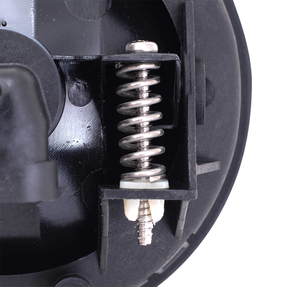 Brock Replacement Halogen Fog Lights Set w/ Clear Lenses Compatible with 2001-2010 Columbia A06-75742-000