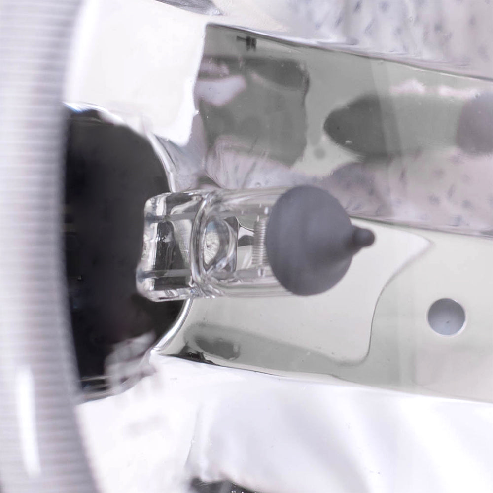 Brock Replacement Halogen Fog Lights Set w/ Clear Lenses Compatible with 2001-2010 Columbia A06-75742-000