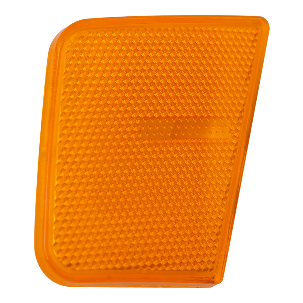 Brock Replacement Set Driver and Passenger Signal Side Marker Lights Compatible with 2005-2007 Liberty 55156883AB 55156882AB