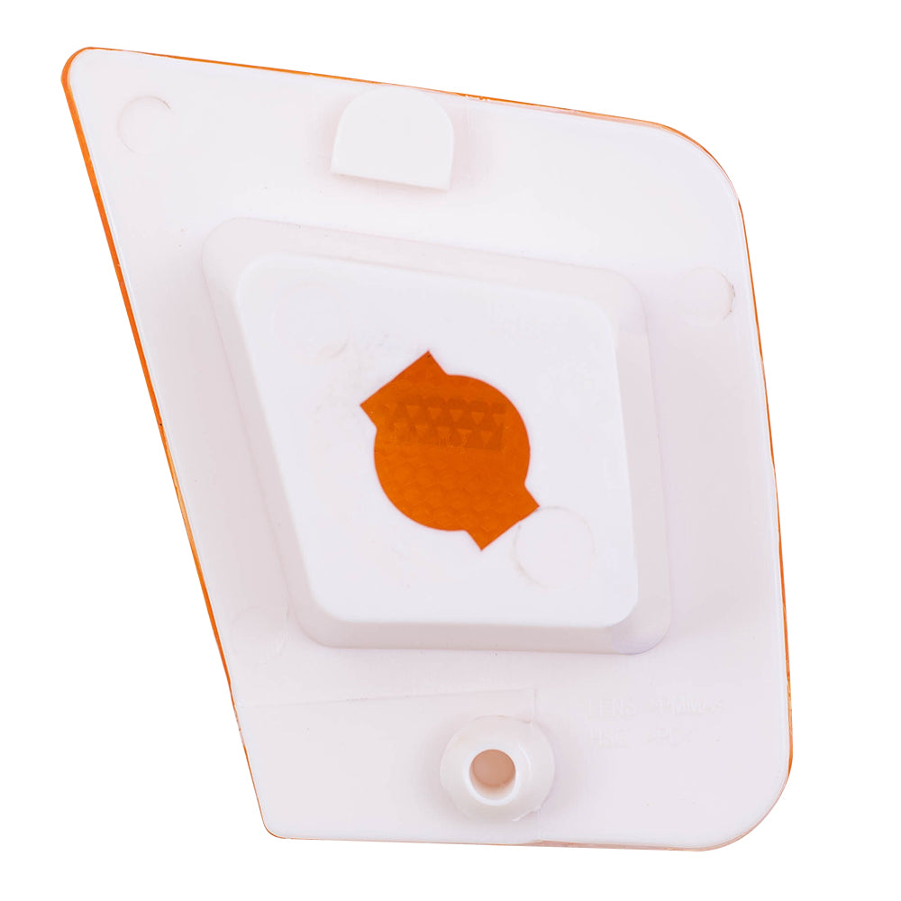 Brock Replacement Set Driver and Passenger Signal Side Marker Lights Compatible with 2005-2007 Liberty 55156883AB 55156882AB