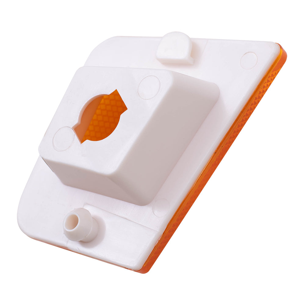 Brock Side Marker Light for 05-07 Jeep Liberty Passengers Signal Lamp Lens 55156882AB