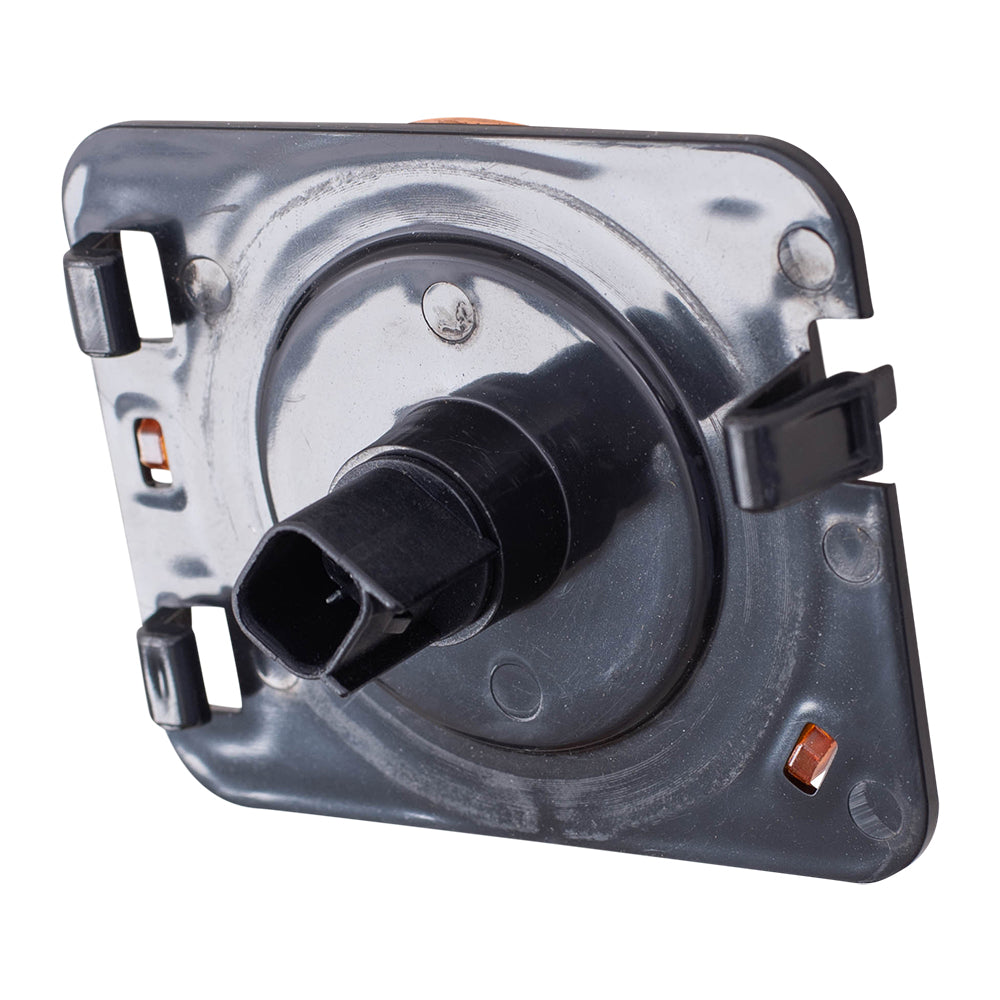 Brock Replacement Passengers Signal Side Marker Light Compatible with 2007-2017 Wrangler 2018 Wrangler JK 55078144AA CH2551127