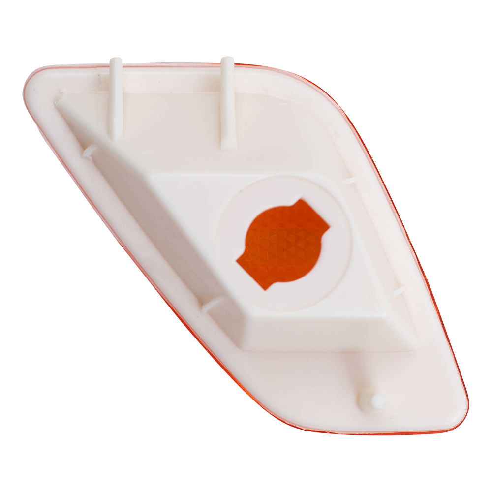 Brock Replacement Set Driver and Passenger Park Signal Side Marker Lights Compatible with 1997-2006 Wrangler 55155629AC 55155628AC