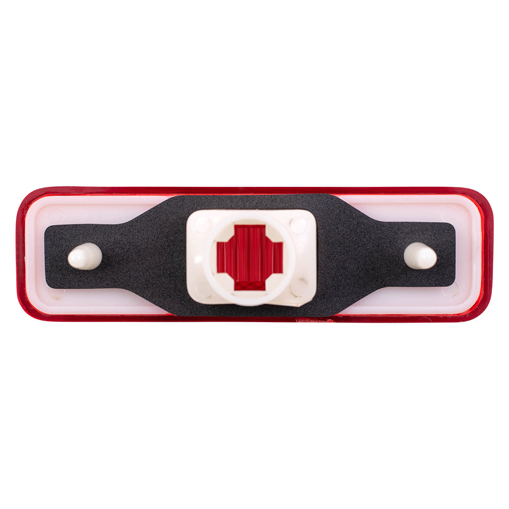 Brock Replacement Rear Signal Side Marker Light Compatible with 72-83 Charger Aspen Challenger Dart Horizon Barracuda Omni Valiant Volare 3587440