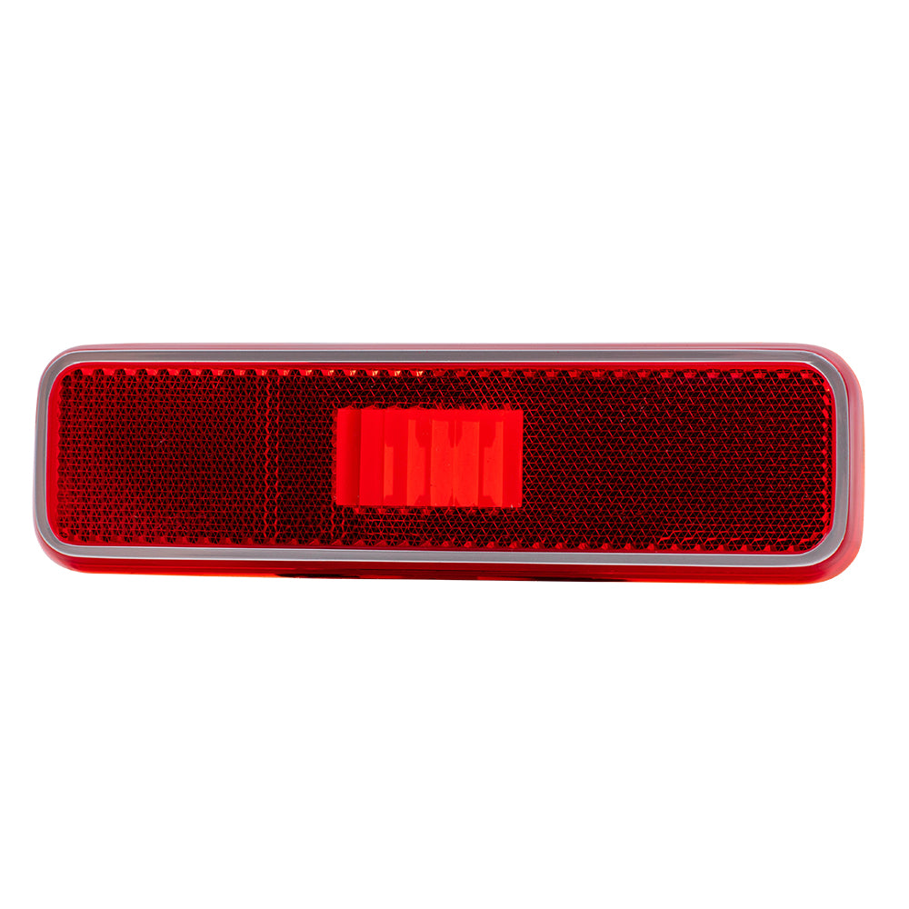 Brock Replacement Rear Signal Side Marker Light Compatible with 72-83 Charger Aspen Challenger Dart Horizon Barracuda Omni Valiant Volare 3587440