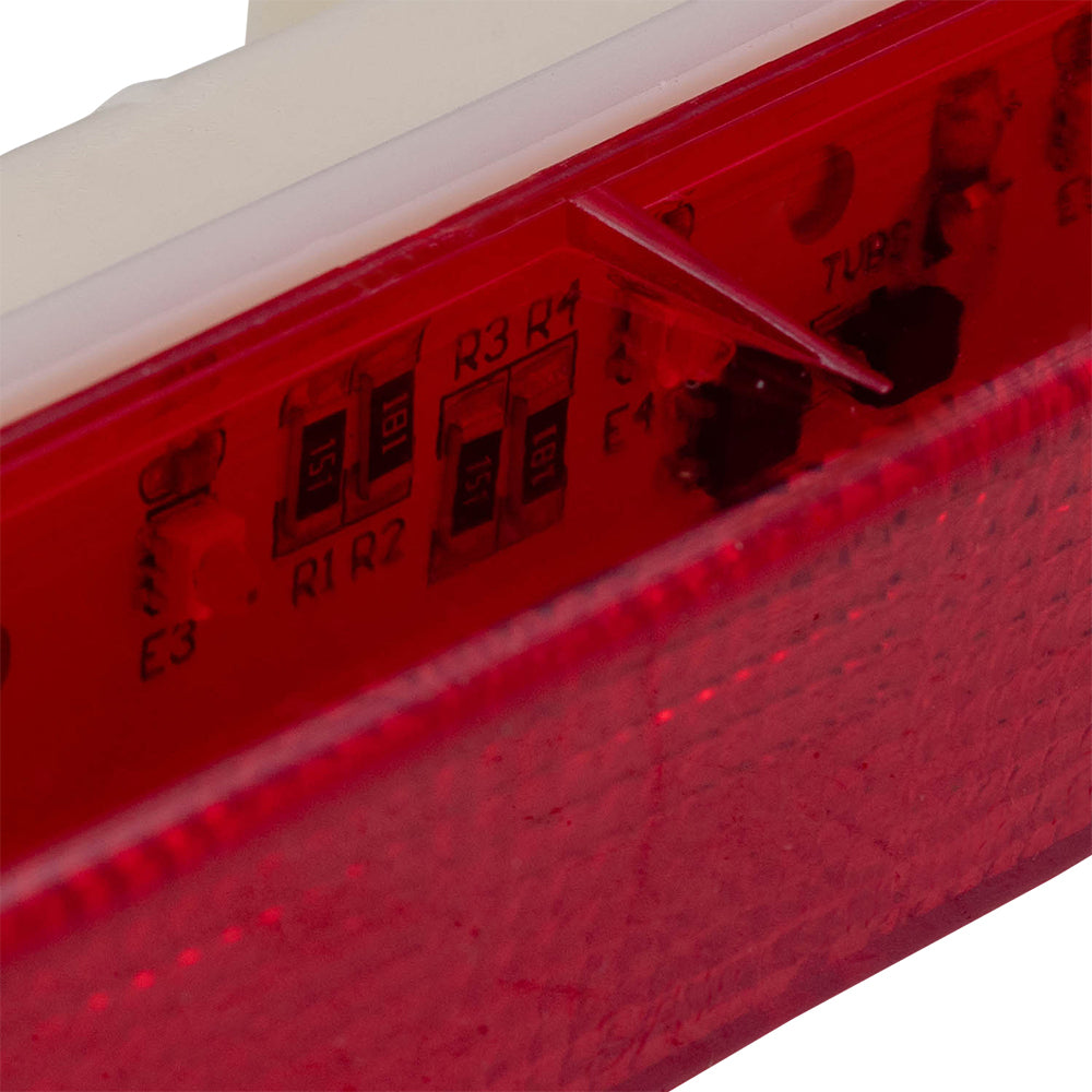 Brock Replacement 3rd Brake Light Center High Mount Stop Lamp Compatible with 2008-2020 Grand Caravan 68083906AC