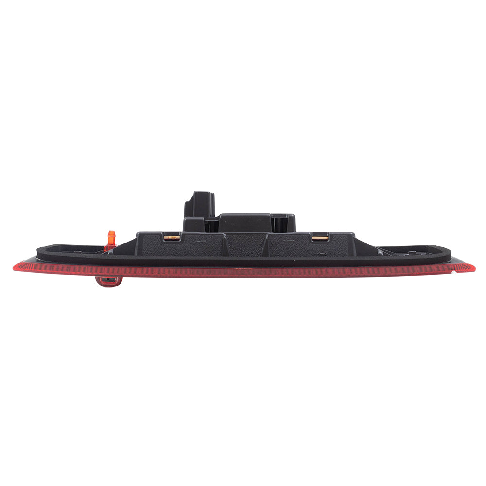 Brock Replacement 3rd Brake Light Third Brake Center High Mount Stop Lamp Compatible with 2005-2010 Grand Cherokee 55157397AD