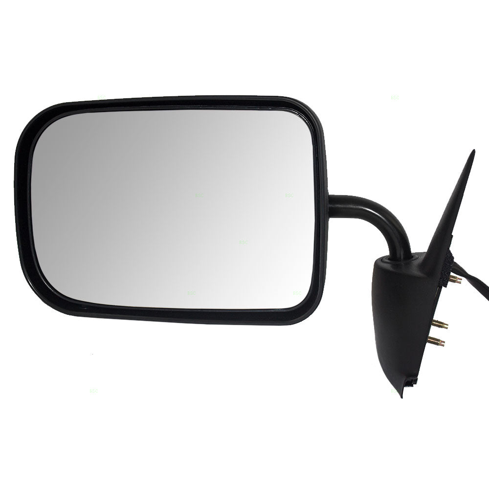 Driver Side Power Mirror Textured Black for 1994-1997 1500/2500/3500