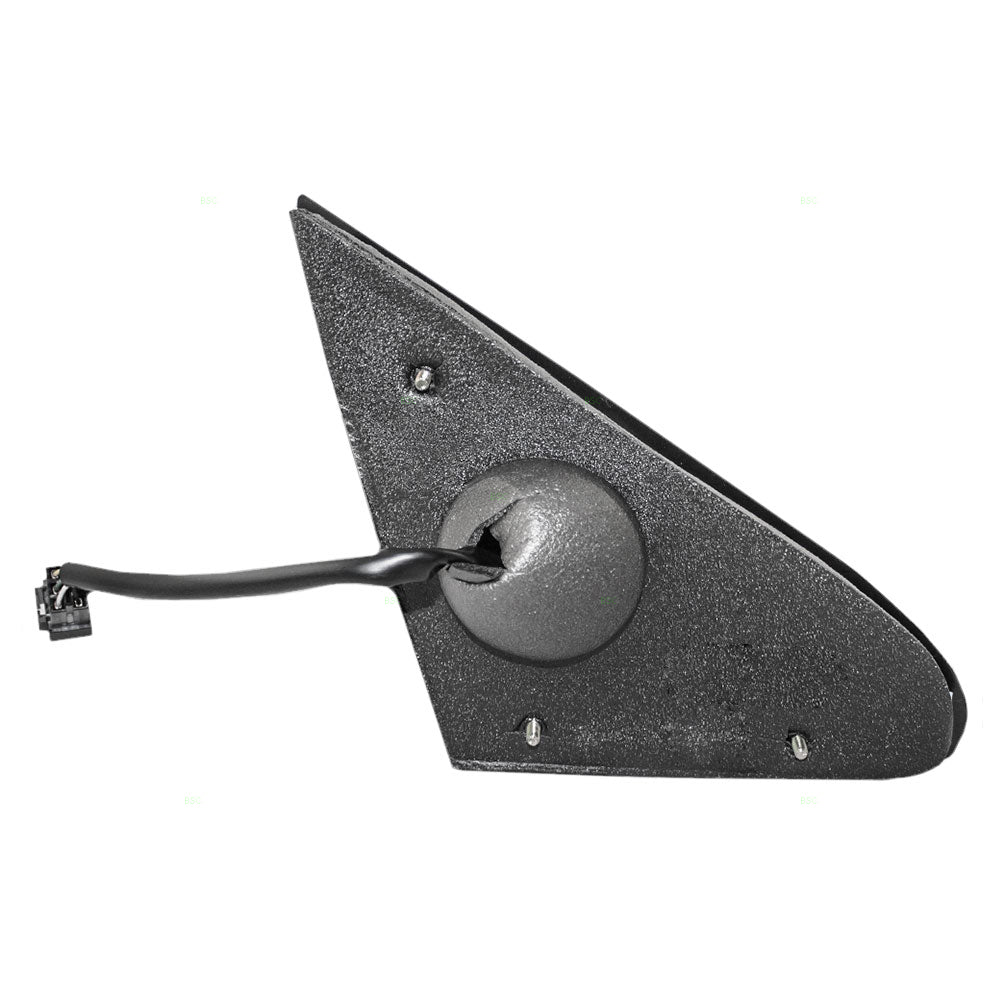 Replacement Drivers Power Side View Mirror Heated Compatible with 1995-2000 Stratus Cirrus 4646309