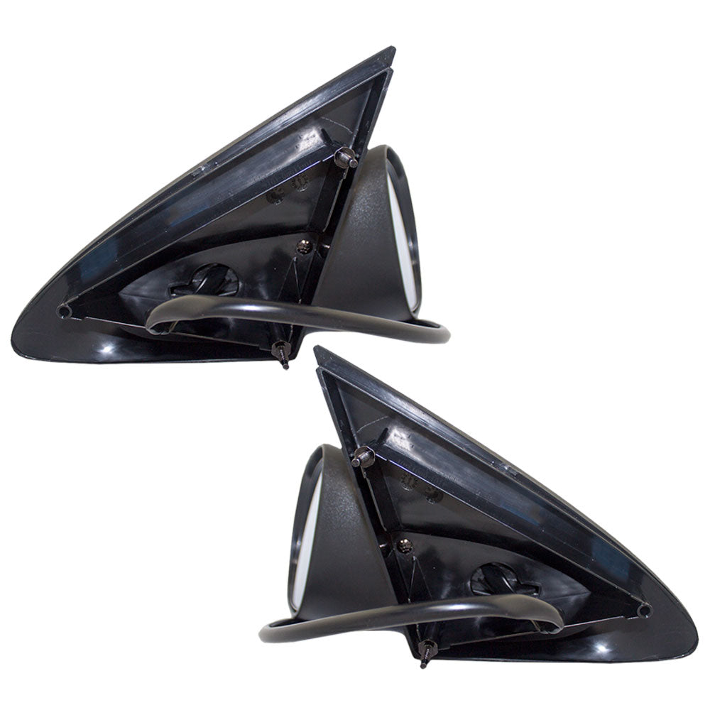 Replacement Set Driver and Passenger Power Side View Mirrors Textured Compatible with 300M LHS Concorde Intrepid 4574607AE 4574606AE