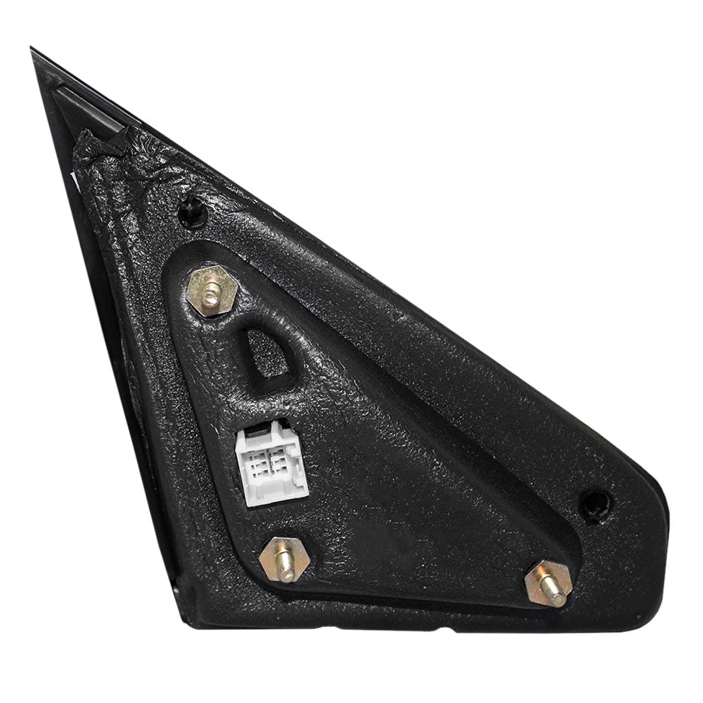 Replacement Driver Power Side View Mirror Textured Black Compatible with 2008-2014 Avenger 5008989AB