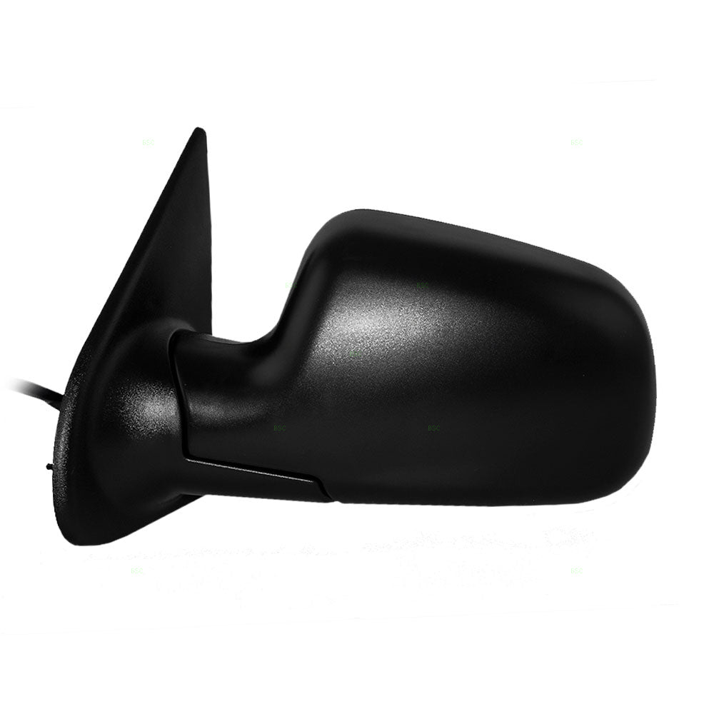 Brock Aftermarket Replacement Driver Left Power Mirror Textured Black without Heat Compatible with 1999-2004 Jeep Grand Cherokee