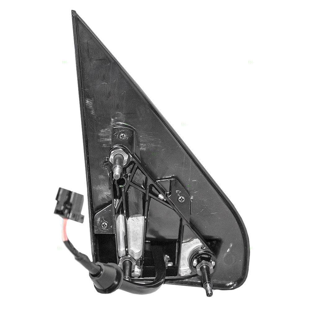 Replacement Driver Power Side View Mirror Textured Black Compatible with 2008-2012 Liberty 57010077AF