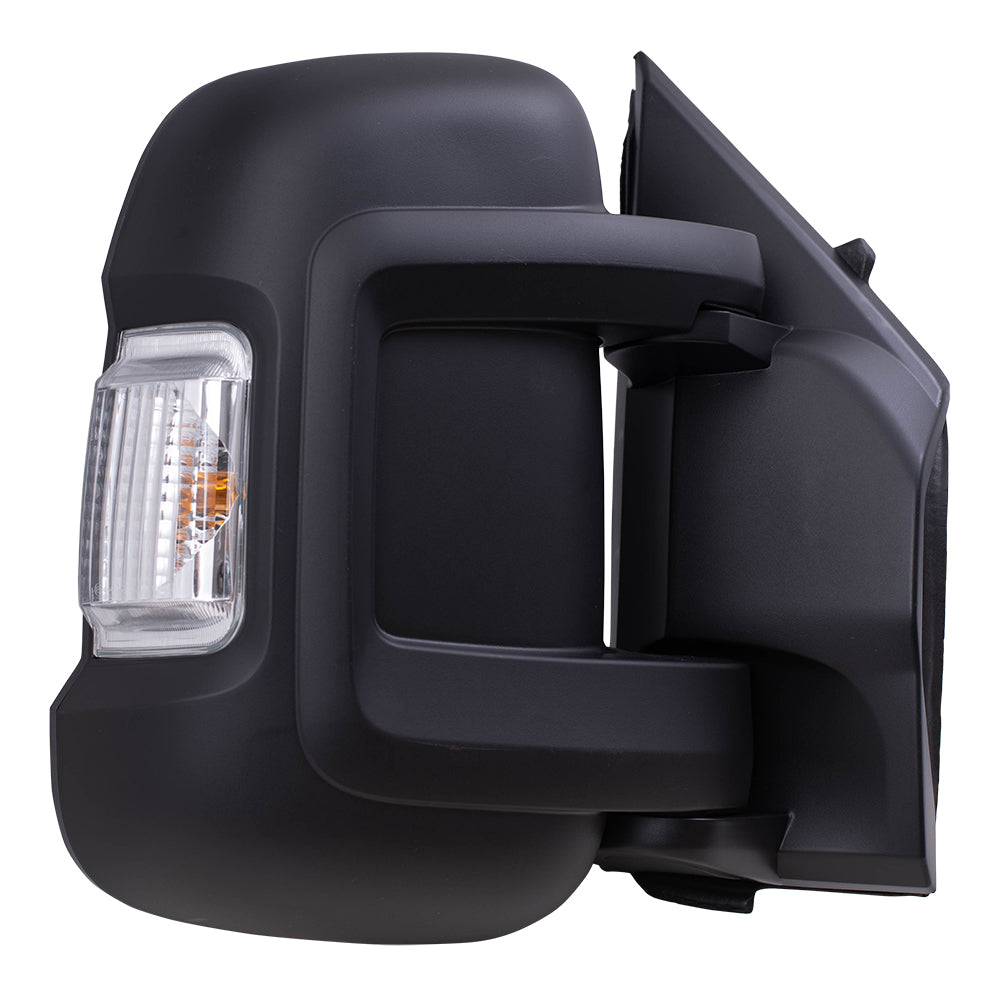Brock Replacement Set Power Folding Mirrors Heated Compatible with 2014 2015 2016 2017 2018 2019 Promaster Van