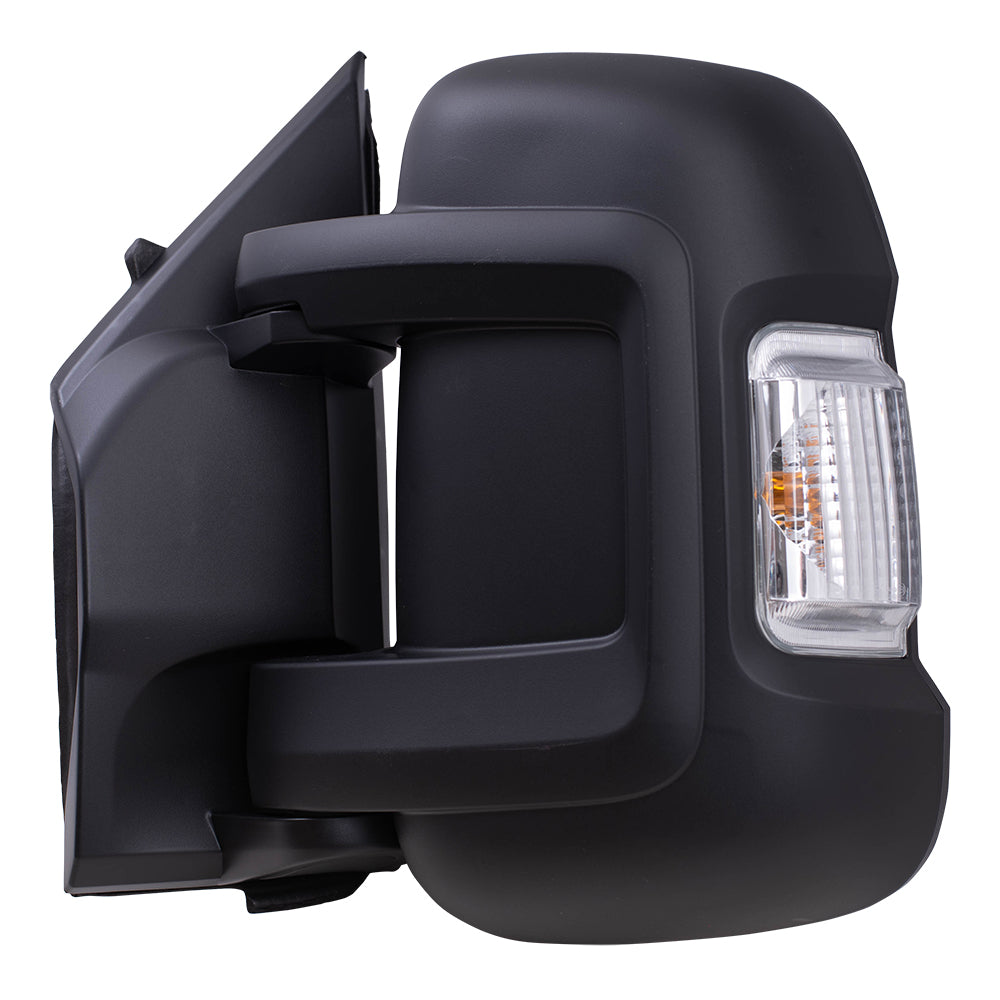 Brock Replacement Driver Power Folding Mirror Heated Compatible with 2014 2015 2016 2017 2018 2019 Promaster Van