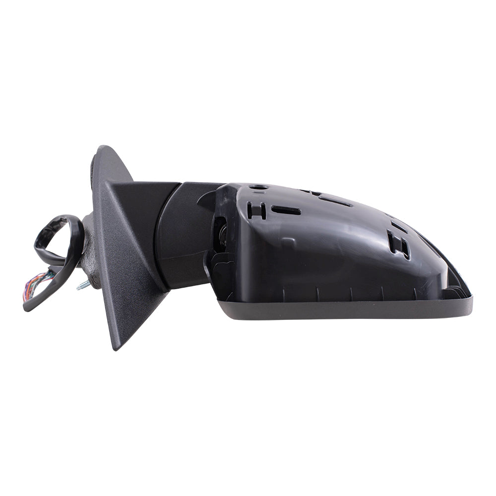 Brock Replacement Passenger Side Power Mirror Paint to Match Black with Heat-Signal-Memory-Blind Spot Detection without Auto Dim Compatible with 2012-2020 Dodge Durango