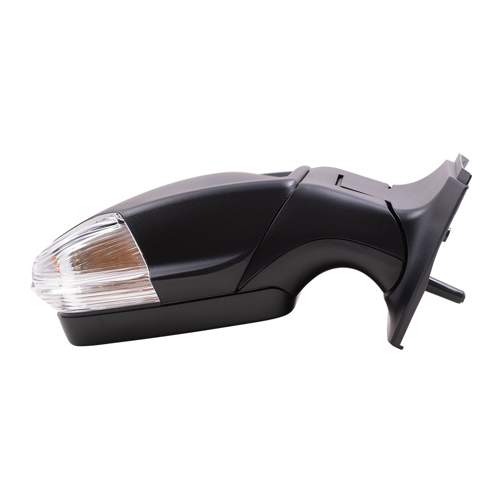 Brock Replacement Passenger Side Standard Type Power Mirror Textured Black with Heat and Signal without Blind Spot Detection Compatible with 2006-2018 Sprinter