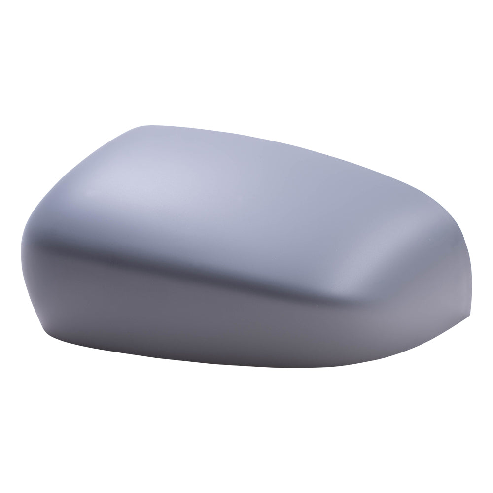 Brock Aftermarket Replacement Driver Left Power Mirror with Paint to Match Gray Cover-Chrome Base-Heat-Signal without Blind Spot Detection Compatible with 2017-2021 Jeep Compass