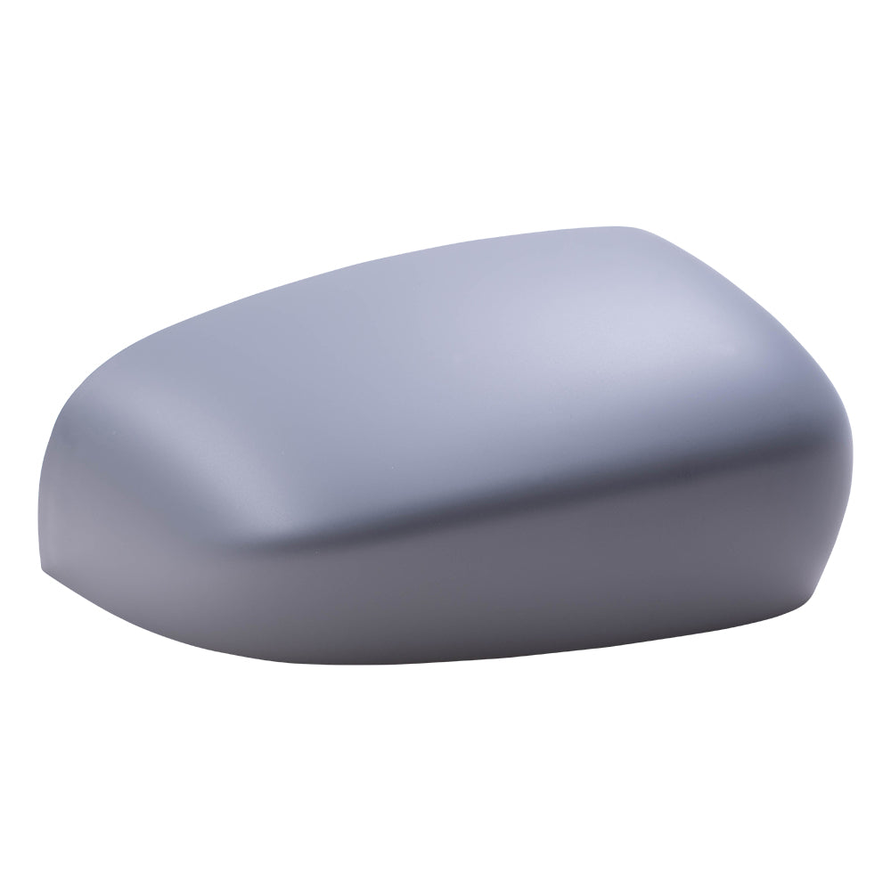 Brock Aftermarket Replacement Passenger Right Power Mirror with Paint to Match Gray Cover-Chrome Base-Heat-Signal without Blind Spot Detection Compatible with 2017-2021 Jeep Compass