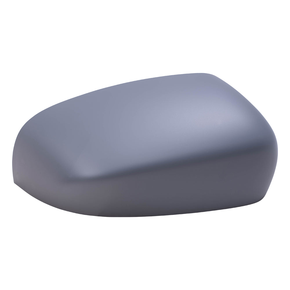 Brock Aftermarket Replacement Passenger Right Power Mirror with Paint to Match Gray Cover-Chrome Base-Heat-Signal-Blind Spot Detection Compatible with 2017-2021 Jeep Compass