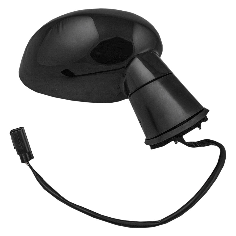 Replacement Passenger Power Side View Mirror Heated Ready-to-Paint Compatible with 2008-2014 Challenger 1GE18AXRAE