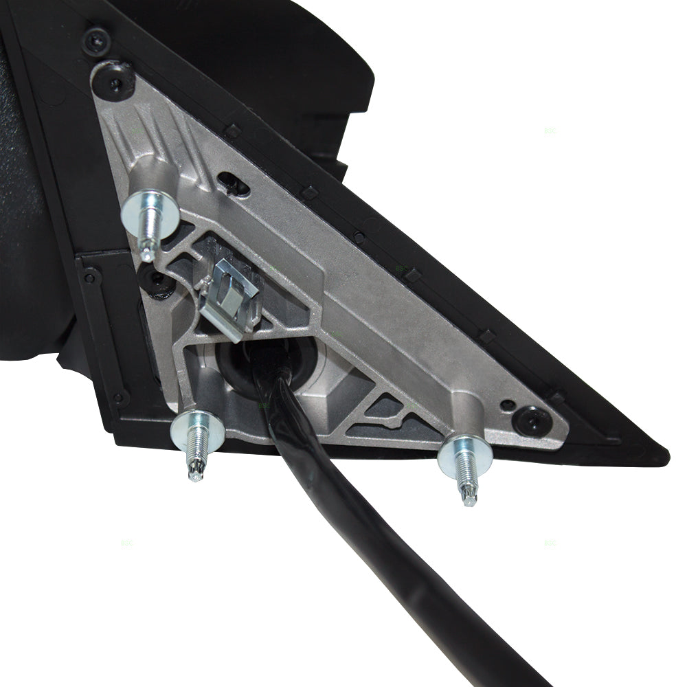 Replacement Driver Power Side View Mirror Heated Ready-to-Paint Compatible with 2011-2014 Charger 1LD59AXRAH