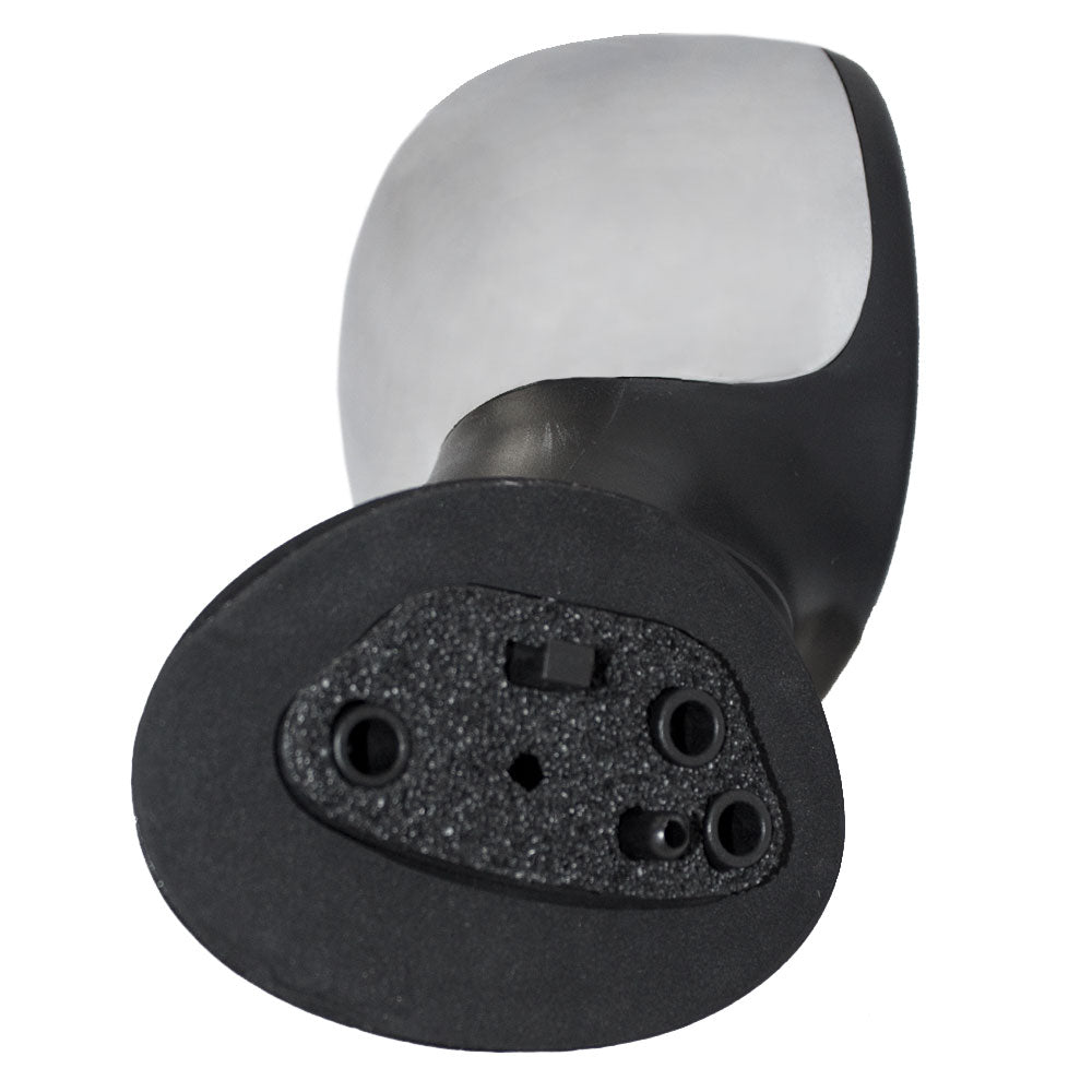 Replacement Passenger Power Side View Mirror Heated Temperature Sensor & Chrome Cover Compatible with 2012-2014 500 5182468AC 68073122AB