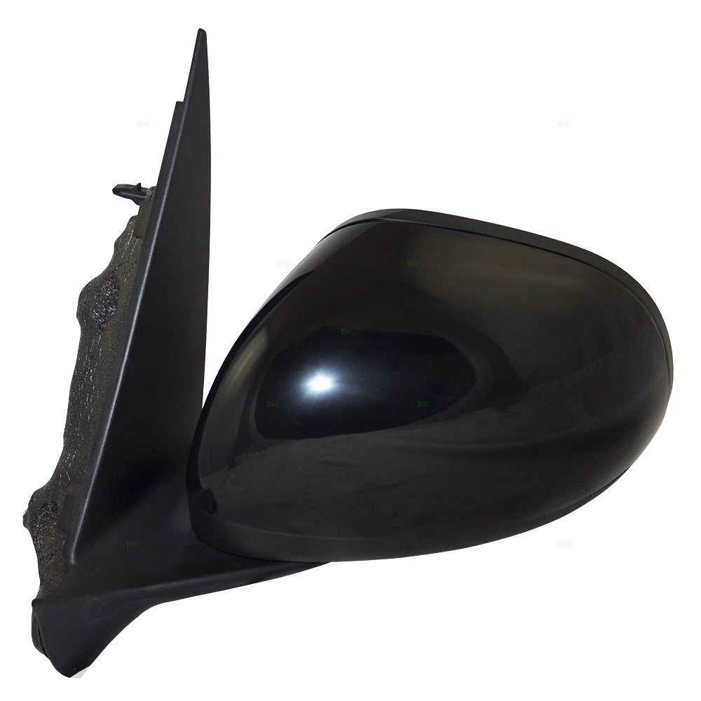 Replacement Drivers Power Side View Mirror Heated Blind Spot Glass Ready-to-Paint Compatible with 2014 2015 500L 5NF22ZZZAA