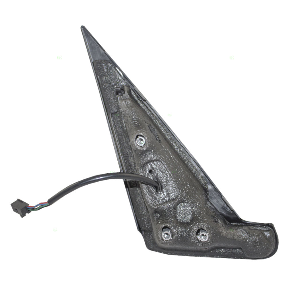 Replacement Drivers Power Side View Mirror Heated Blind Spot Glass Ready-to-Paint Compatible with 2014 2015 500L 5NF22ZZZAA