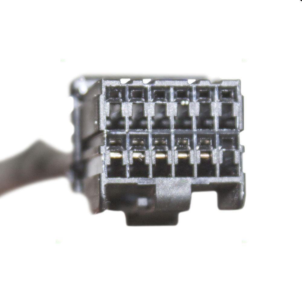 Replacement Passenger Power Side View Mirror Heated Textured Compatible with 2007-2017 Compass 5115046AK