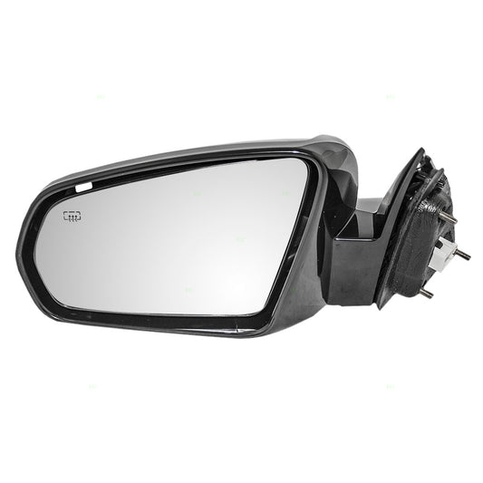 Replacement Drivers Power Side View Mirror Heated Smooth Compatible with 2007-2010 Sebring Sedan 1AL011XRAC