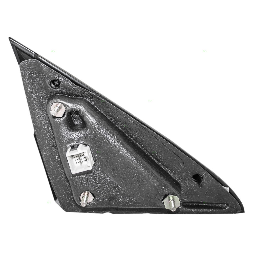 Replacement Drivers Power Side View Mirror Heated Smooth Compatible with 2007-2010 Sebring Sedan 1AL011XRAC