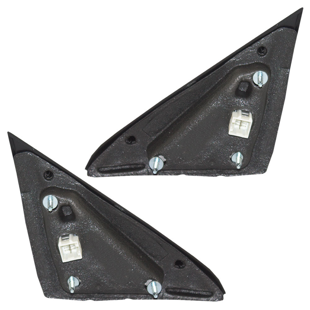 Replacement Set Driver and Passenger Power Side View Mirrors Heated Ready-to-Paint Compatible with 2011-2014 200 Sedan 1SX891X8AC 1SX881X8AC